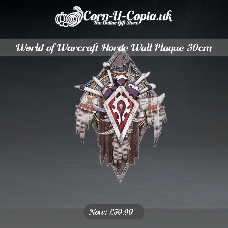 World of Warcraft Horde Wall Plaque 30cm Ad 4