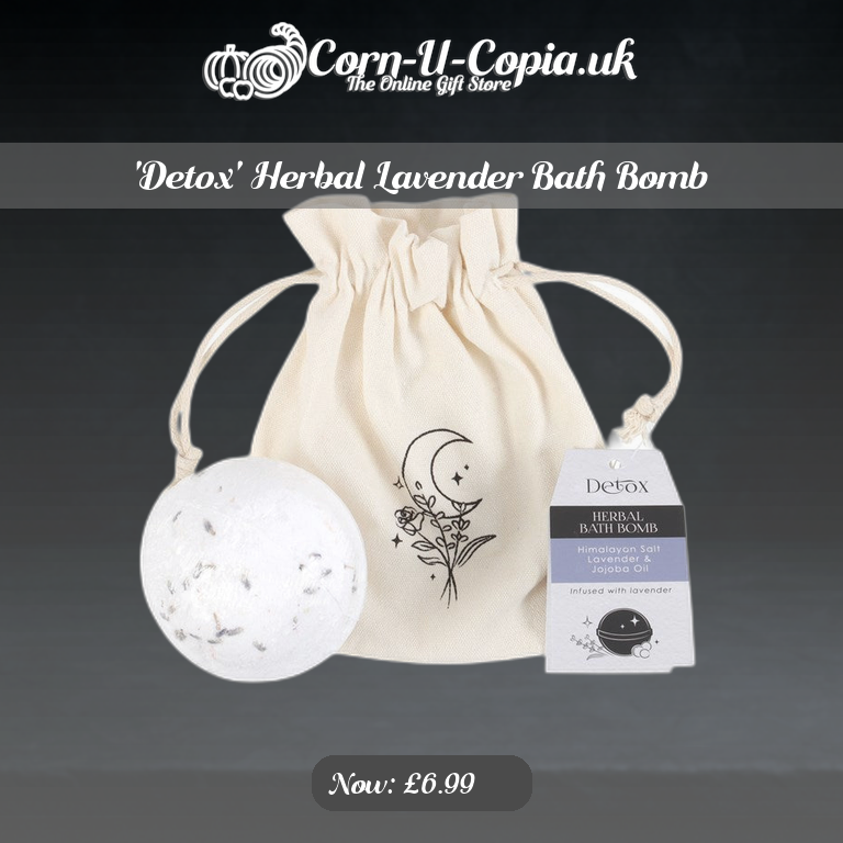 'Detox' Herbal Lavender Bath Bomb Ad 4