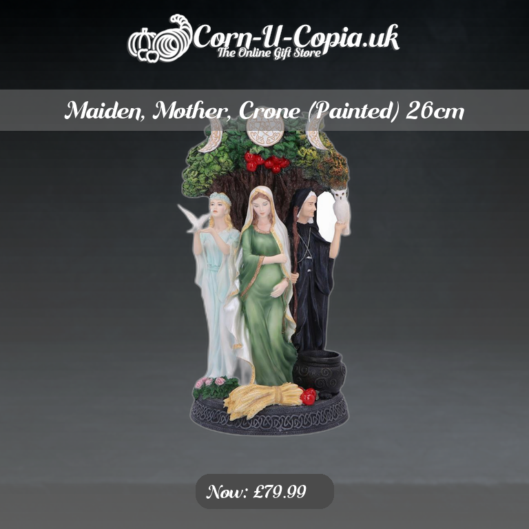 Maiden, Mother, Crone (Painted) 26cm Ad 4