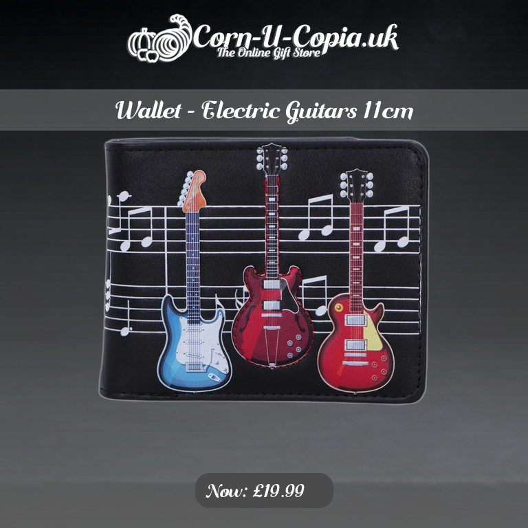 Wallet - Electric Guitars 11cm Ad 4