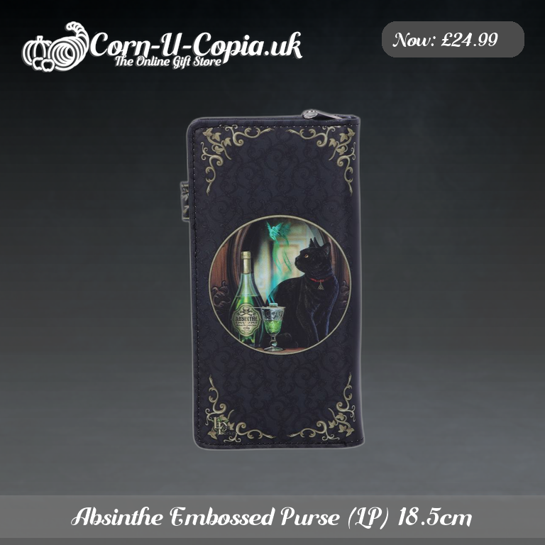 Absinthe Embossed Purse (LP) 18.5cm Ad 4