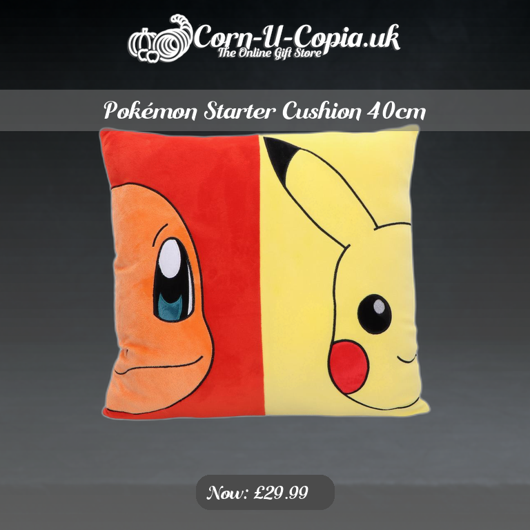 Pokémon Starter Cushion 40cm Ad 4