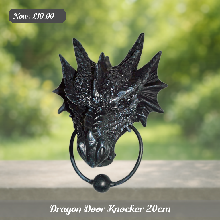 Dragon Door Knocker 20cm Ad 5
