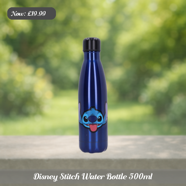 Disney Stitch Water Bottle 500ml Ad 5