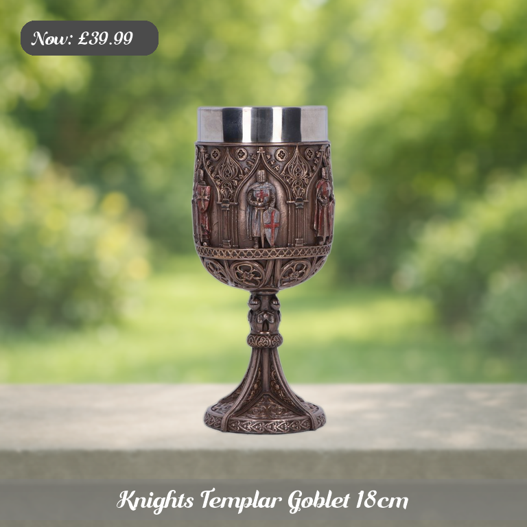 Knights Templar Goblet 18cm Ad 5