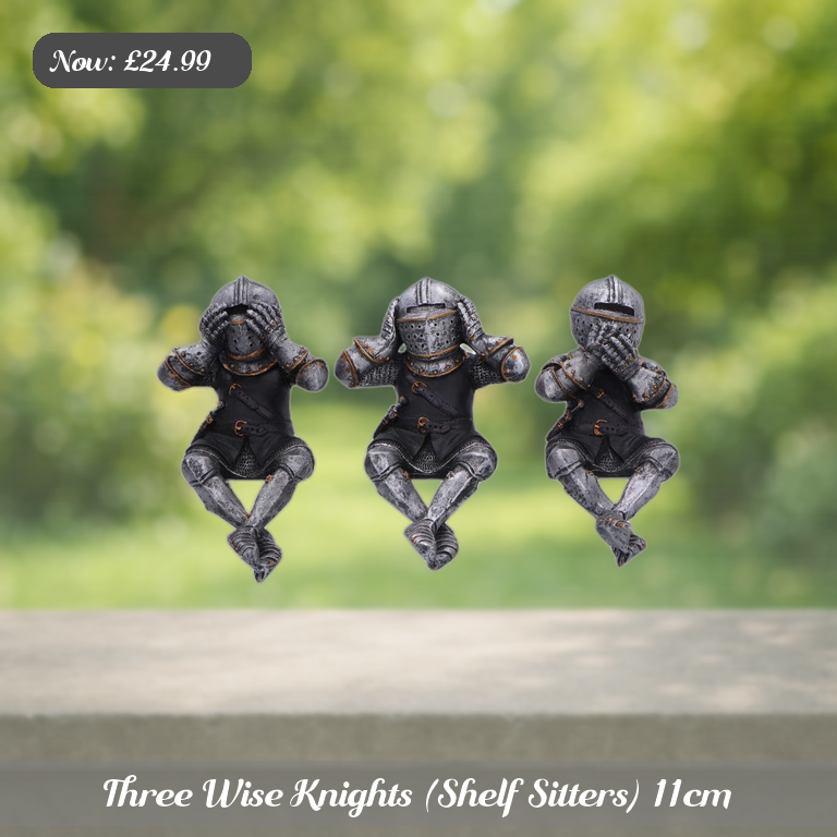 Three Wise Knights (Shelf Sitters) 11cm Ad 5