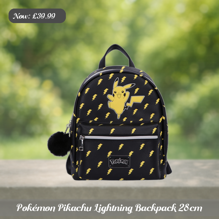 Pokémon Pikachu Lightning Backpack 28cm Ad 5