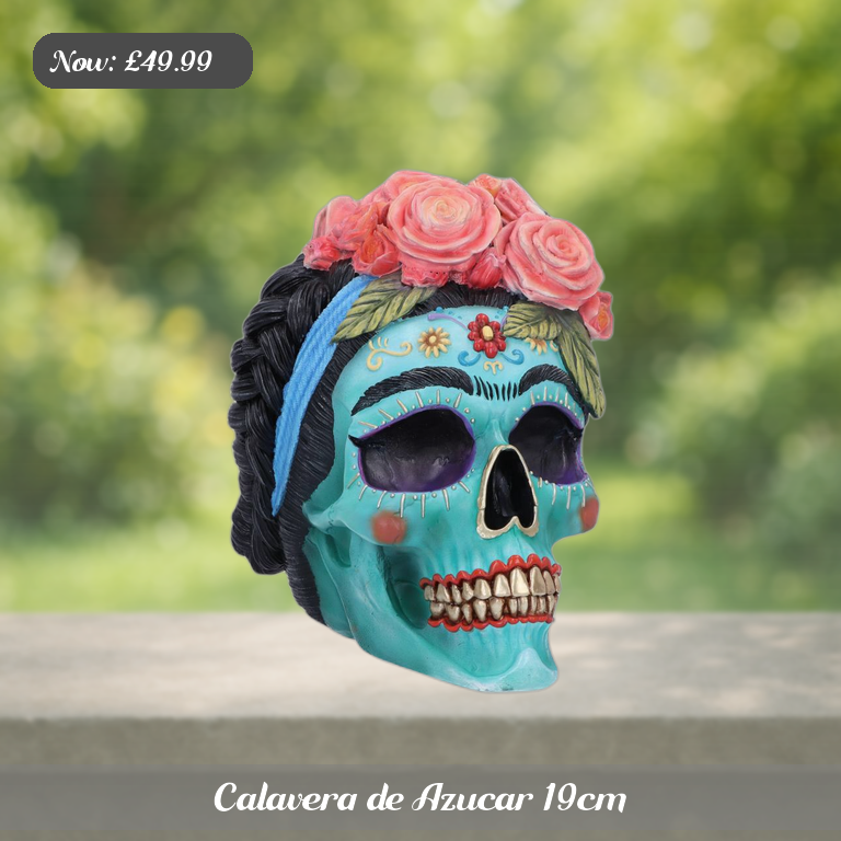 Calavera de Azucar 19cm Ad 5