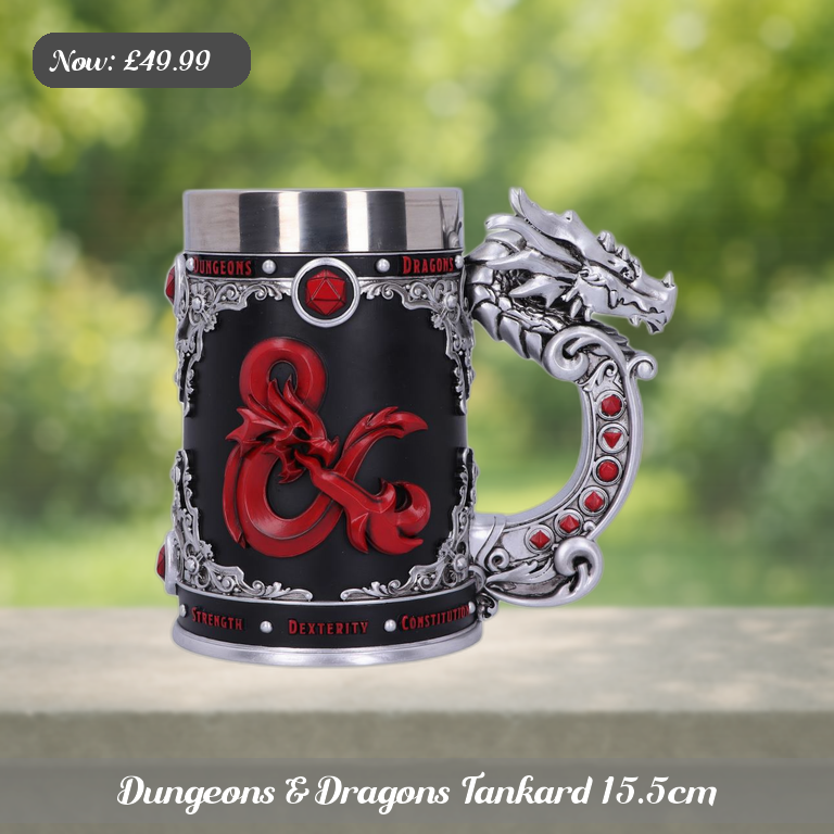 Dungeons & Dragons Tankard 15.5cm Ad 5