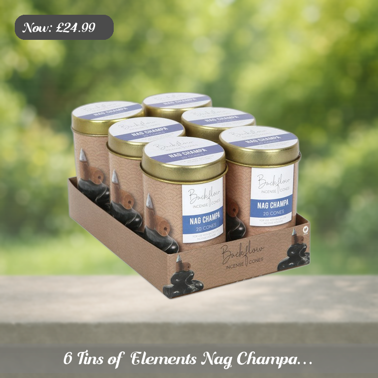 6 Tins of Elements Nag Champa… Ad 5