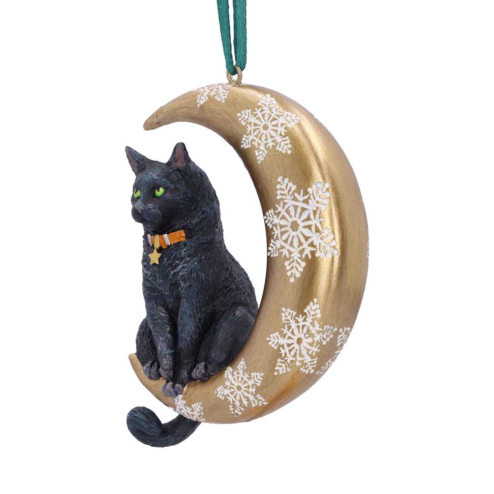 Moon Cat Hanging Ornament 9cm