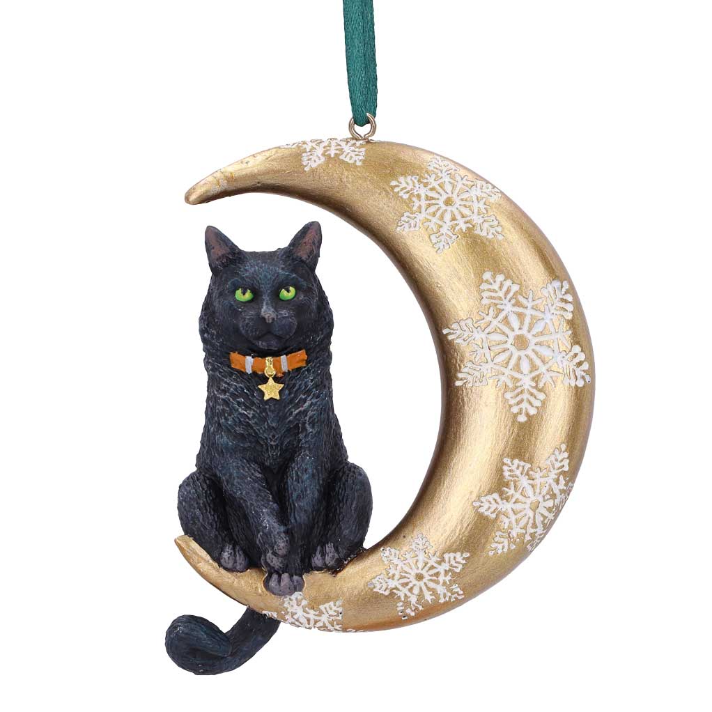 Moon Cat Hanging Ornament 9cm