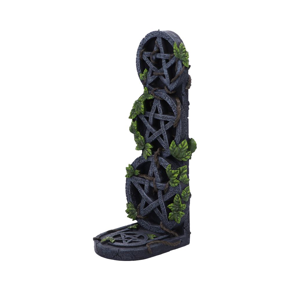 Aged Pentagram Incense Burner 20.5cm