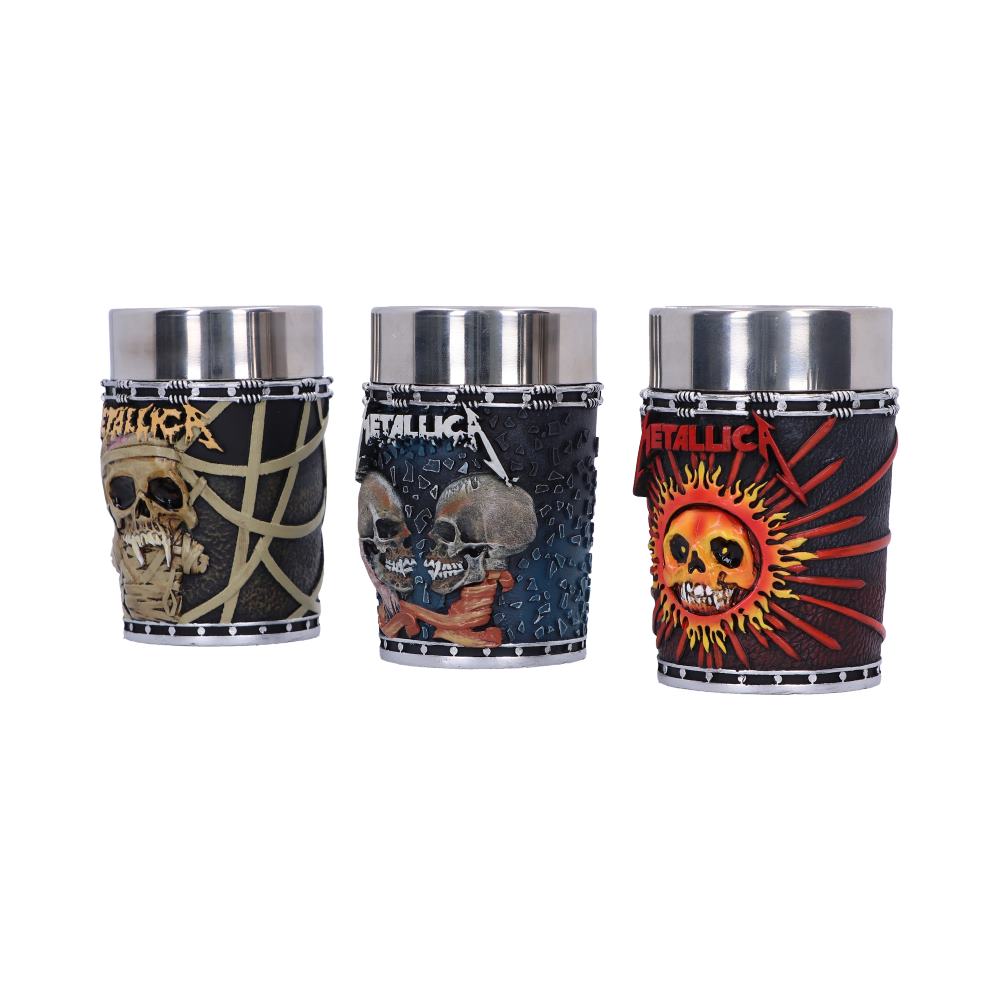 Metallica Shot Glass set 8.5cm