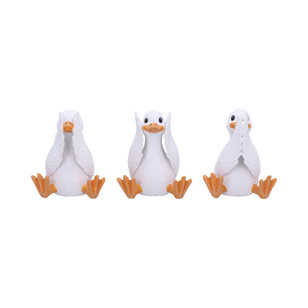 Three Wise Geese 8.5cm