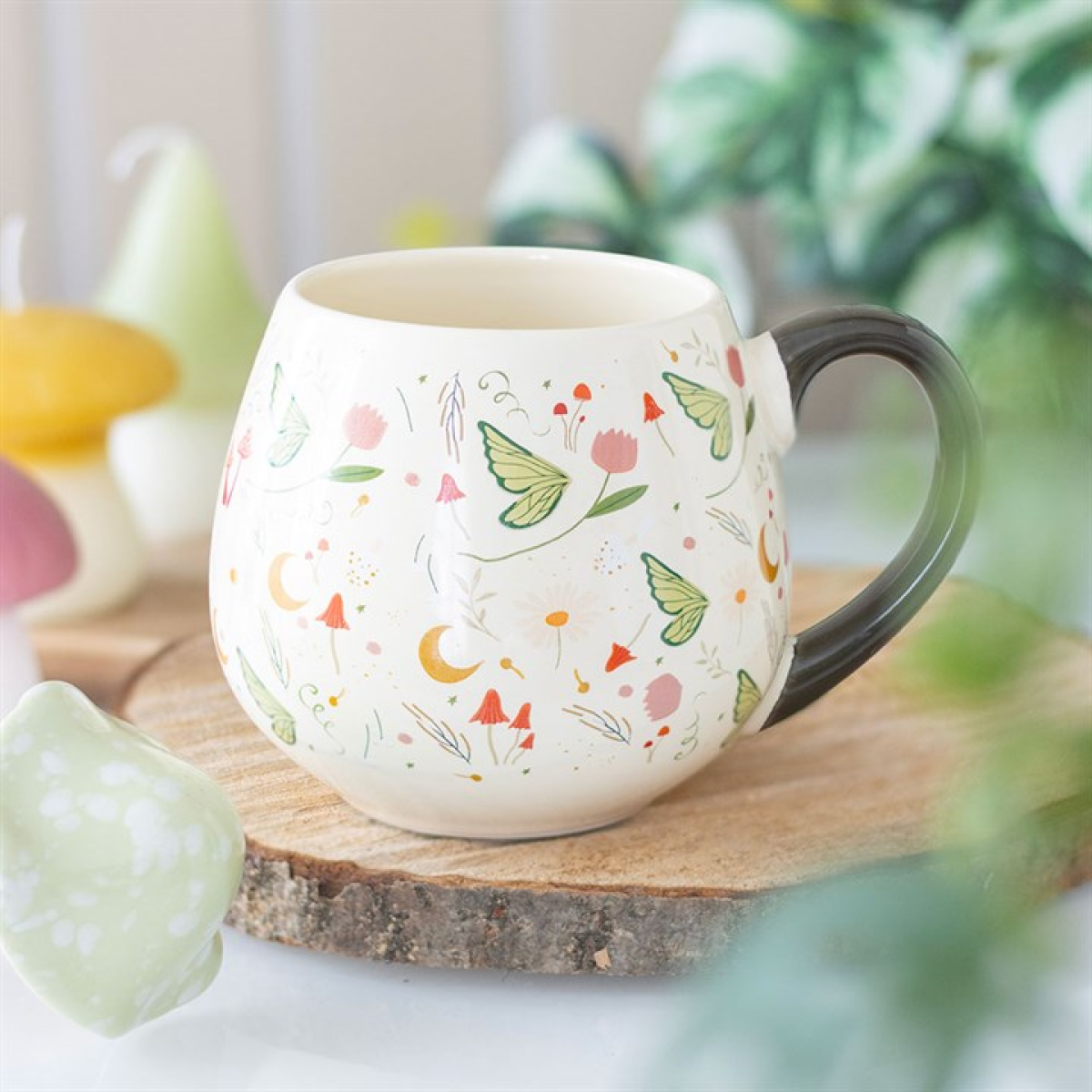 Fairy Folklore Print Rounded Mug 9.5cm