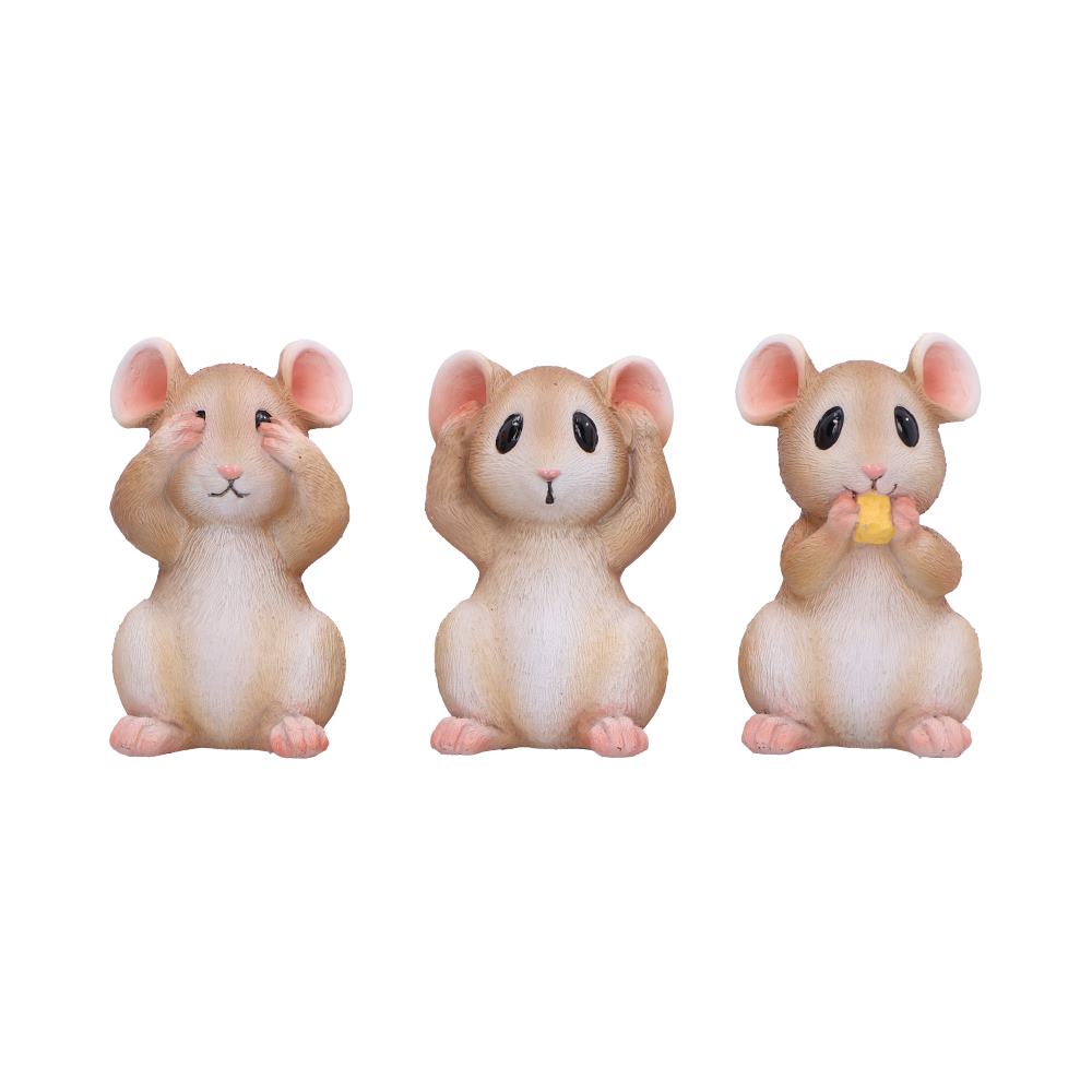 Three Wise Mice 9cm
