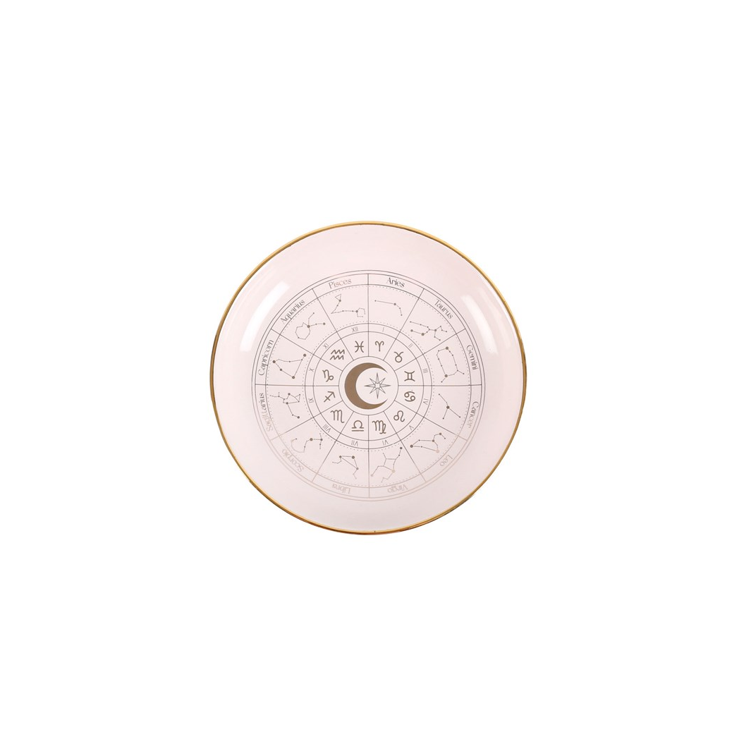 Off White Astrology Wheel Trinket Dish