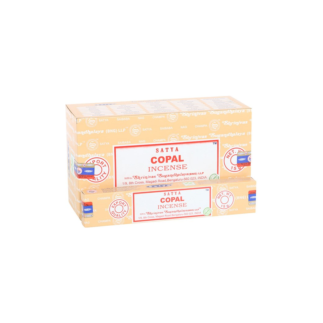 12 Packs of Copal Incense Sticks by Satya