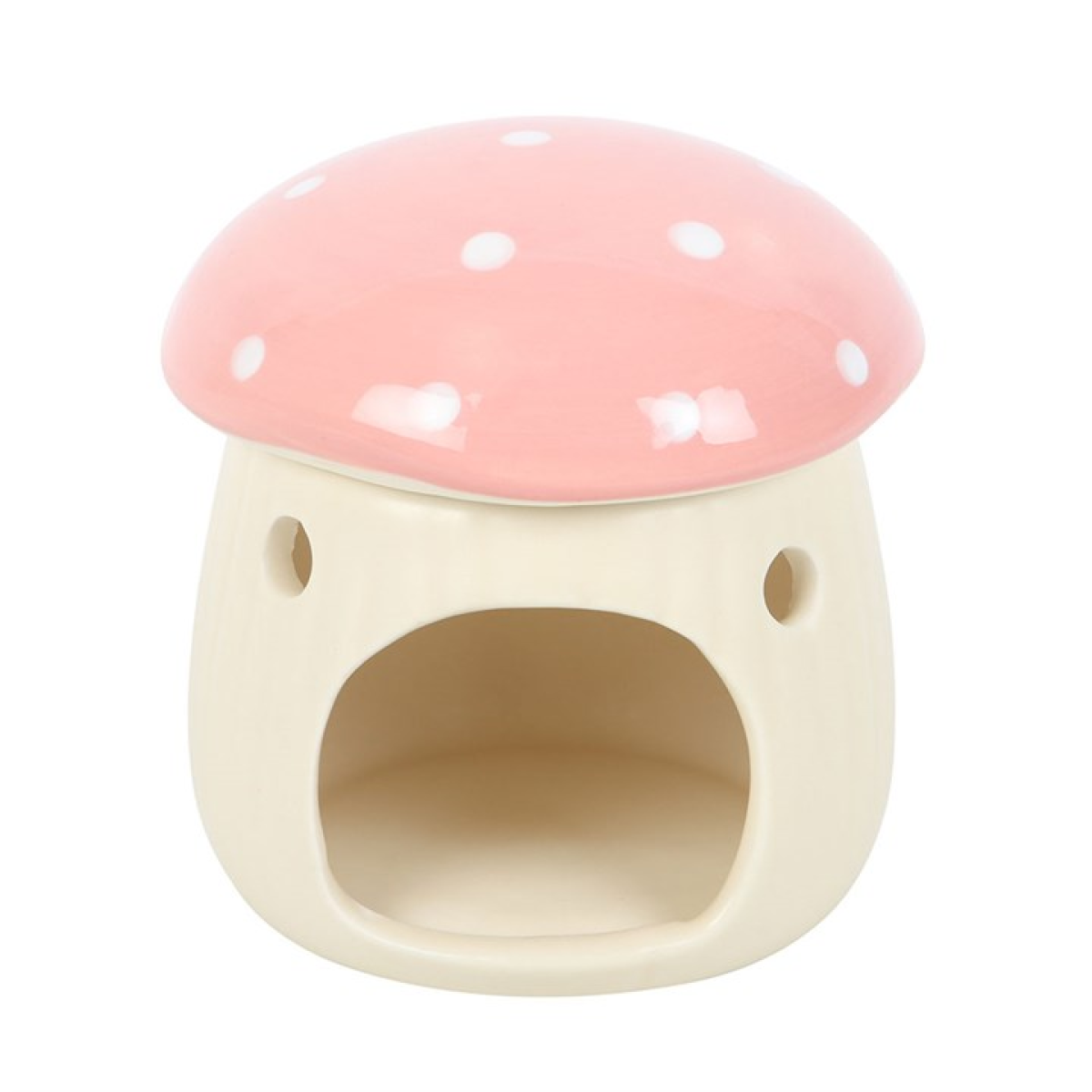 Pink Mushroom Oil Burner 11cm