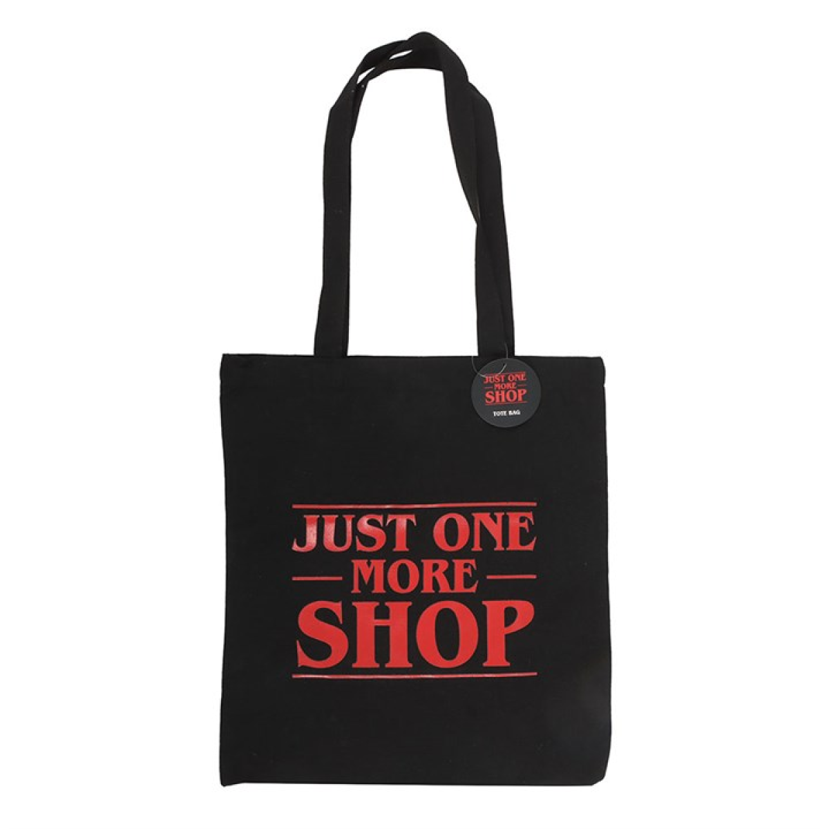 Just One More Shop Polycotton Tote Bag 35cm