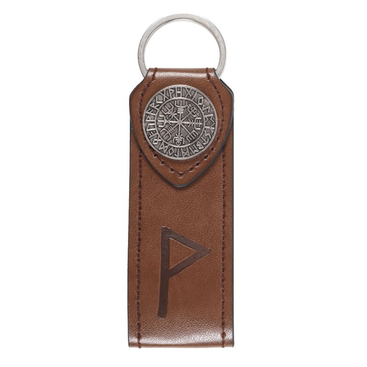 Joy Viking Rune Faux Leather Keyring 11cm