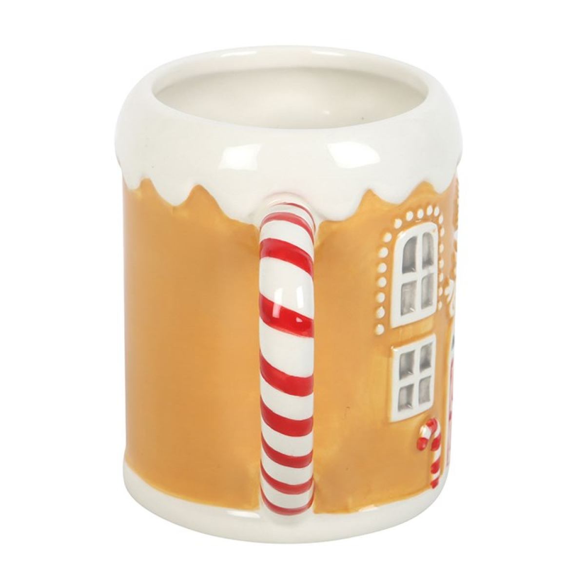 Candy Cane Gingerbread House Mug 11cm