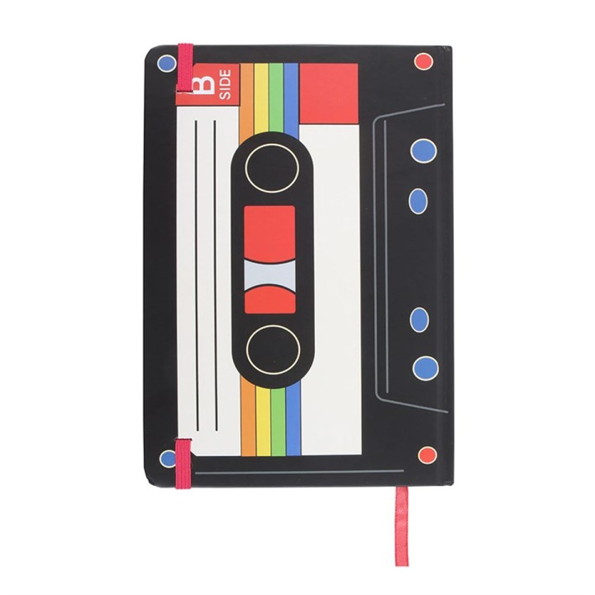 Retro Cassette Tape A5 Notebook 21cm