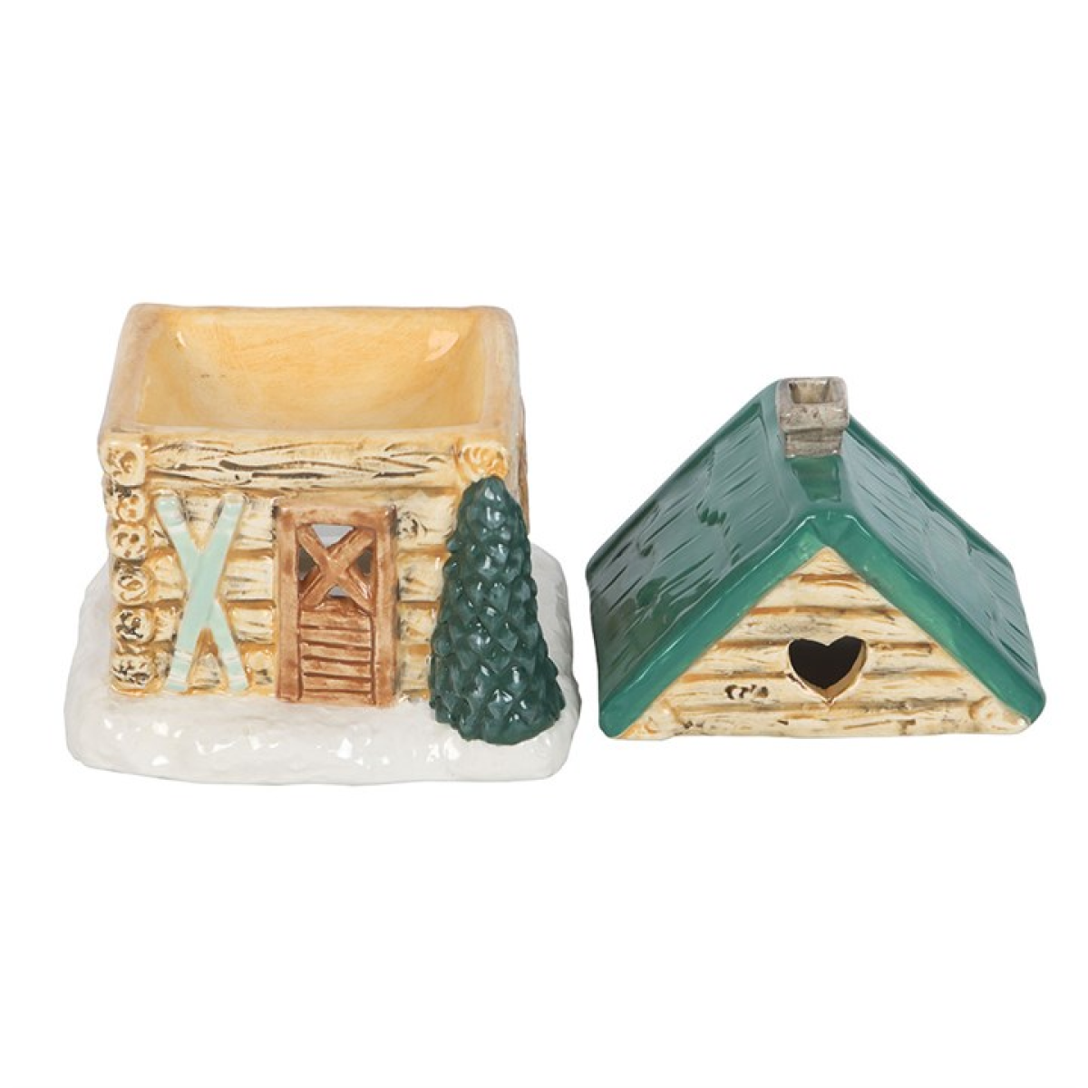 Cabin Ski Chalet Oil Burner 14cm