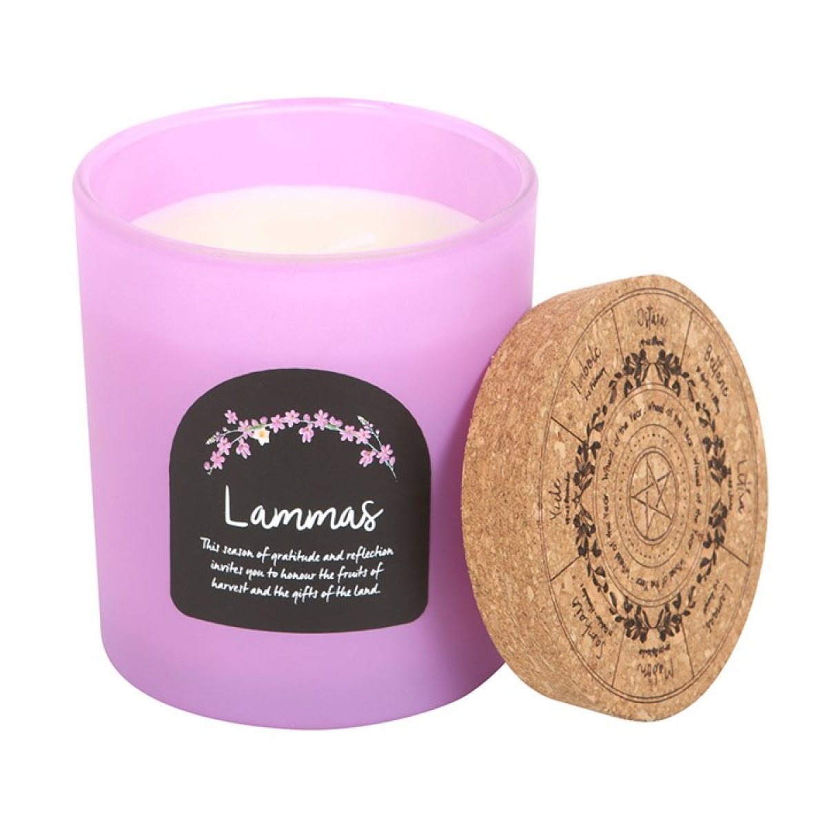 Lammas Cinnamon and Orange Wheel of the Year Candle 9.5cm
