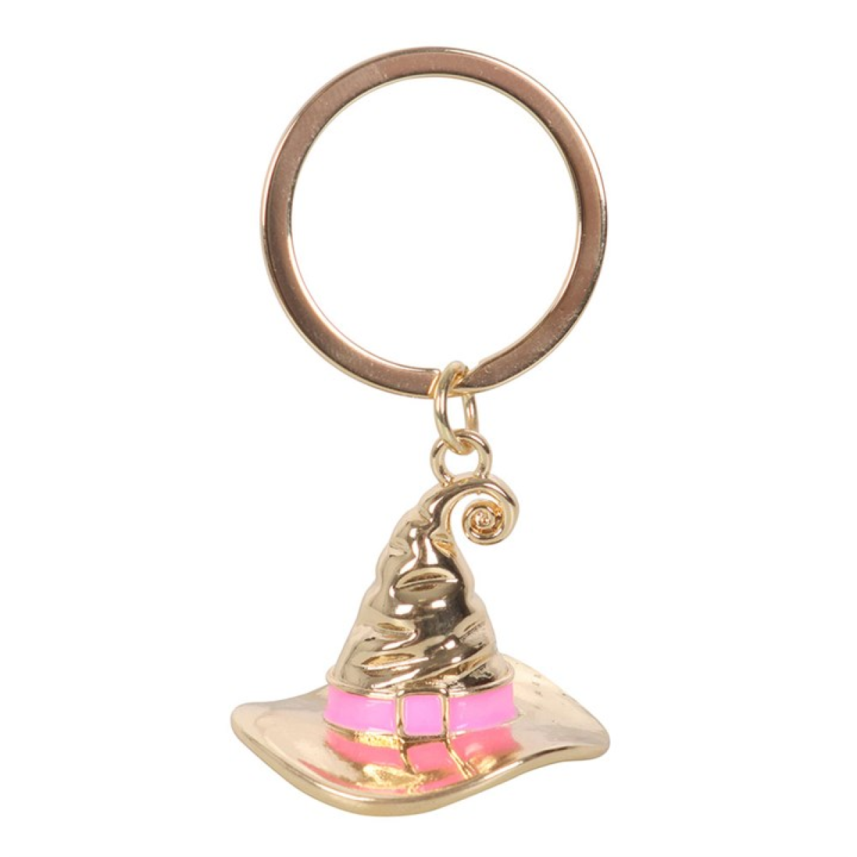 Good Witch Alloy Witch Hat Keyring 6.5cm