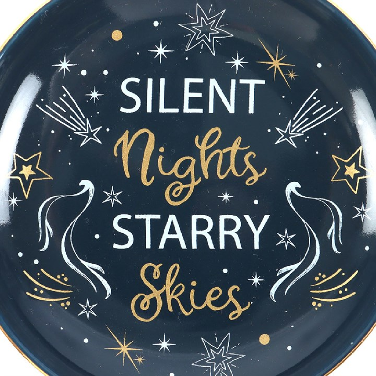 Silent Nights Starry Skies Trinket Dish 11.5cm