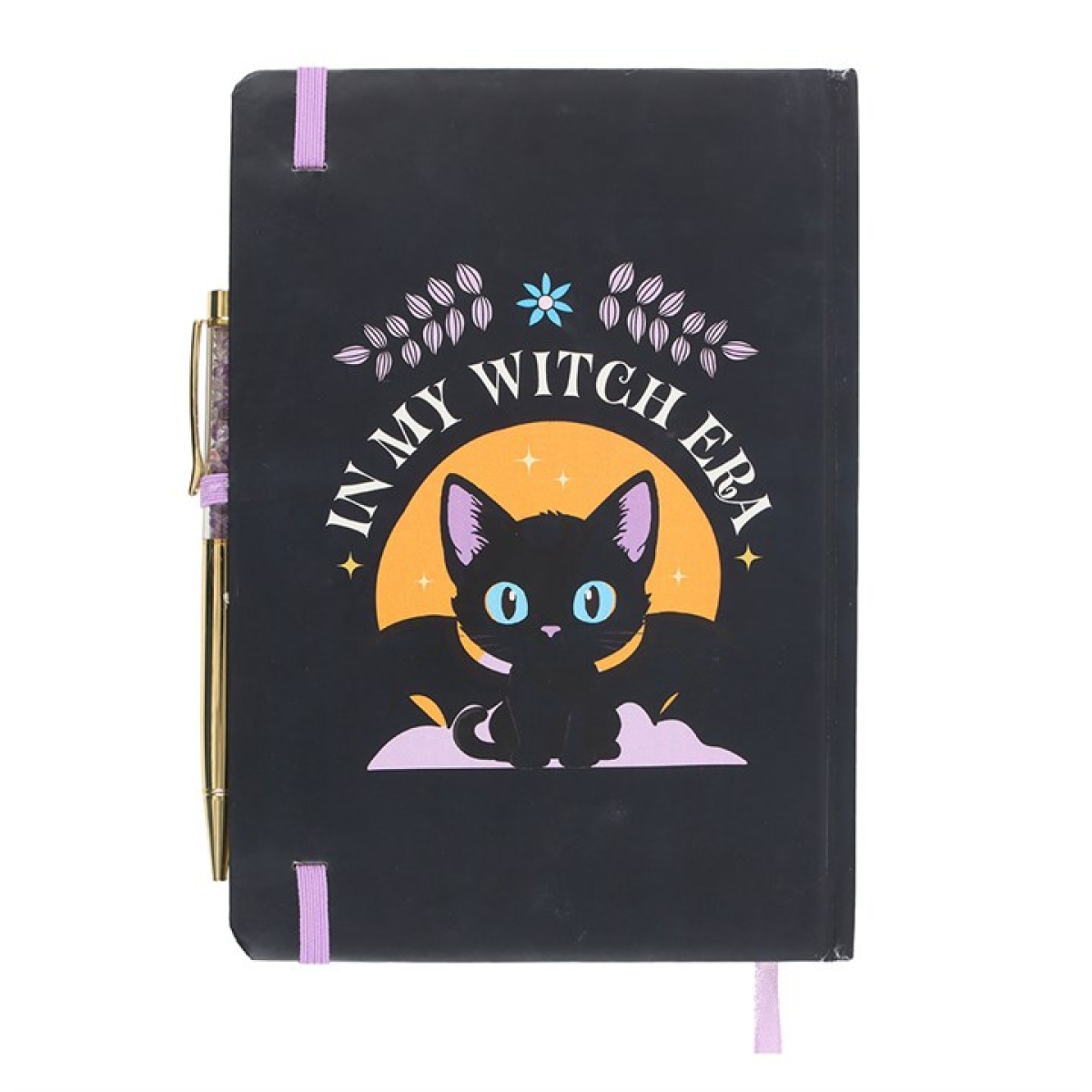 In My Witch Era A5 Notebook with Amethyst Pen 21cm
