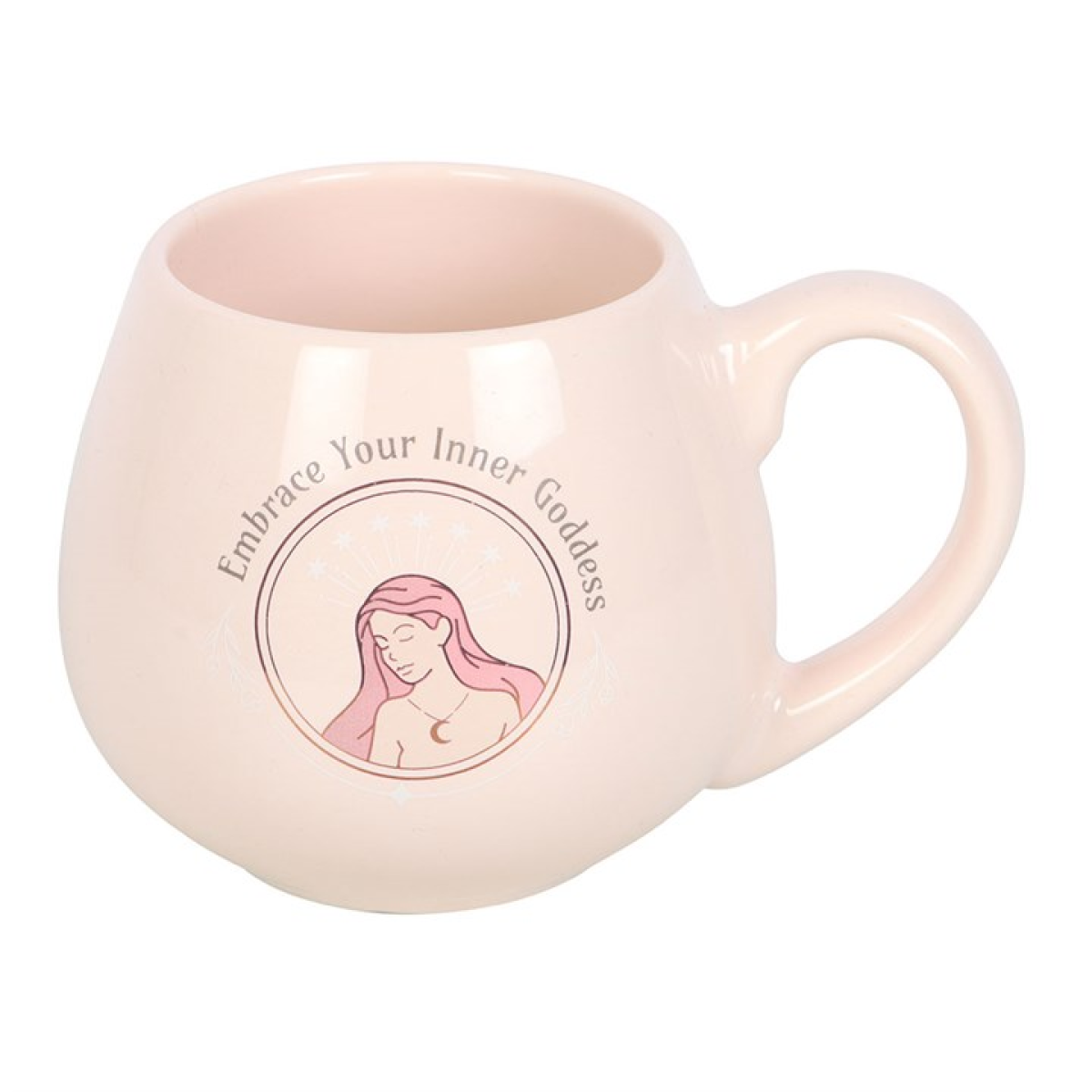 Embrace Your Inner Goddess Rounded Mug 14cm