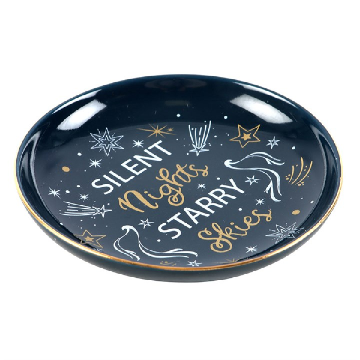 Silent Nights Starry Skies Trinket Dish 11.5cm