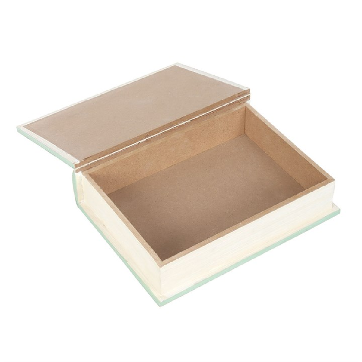Green Book Shaped Storage Box 21cm