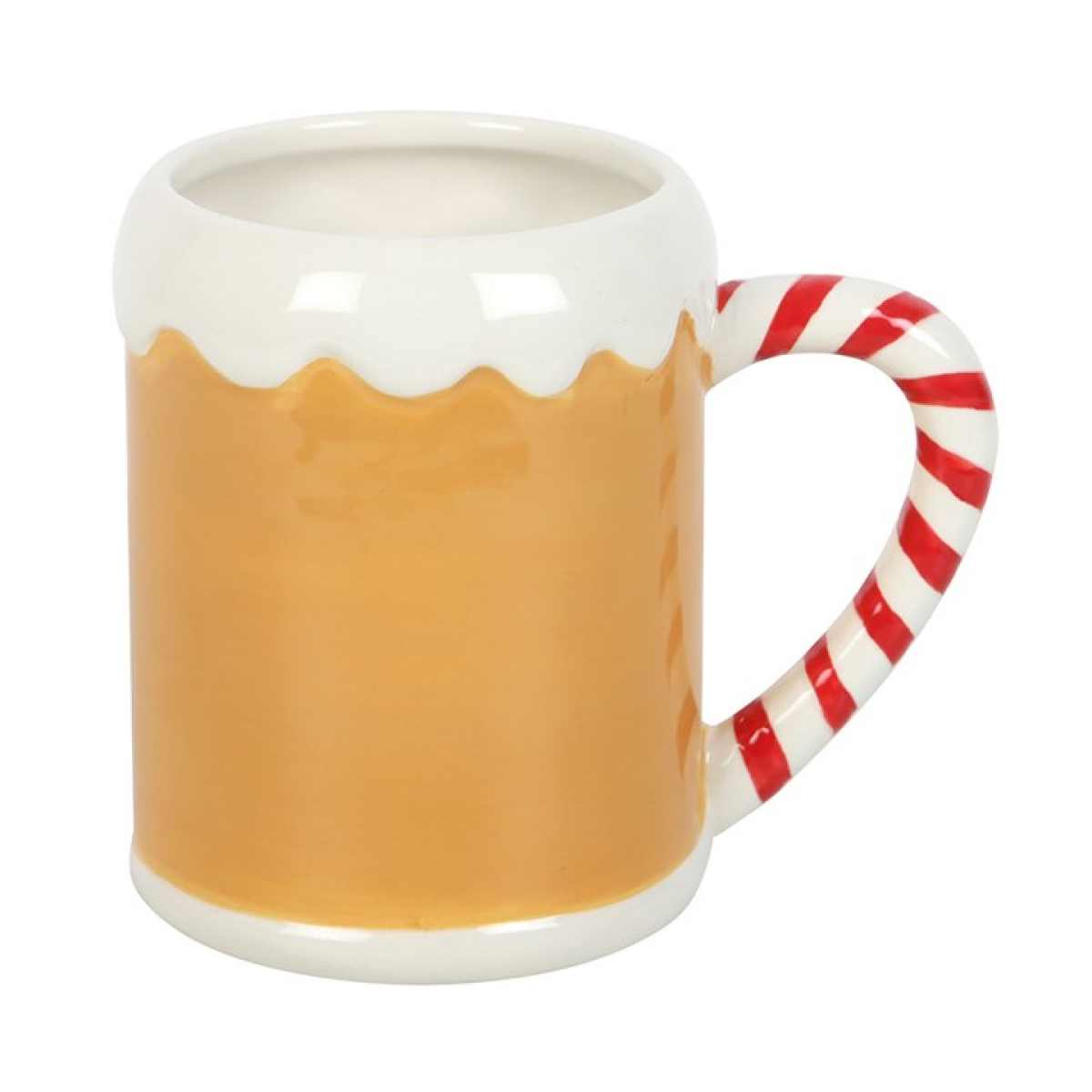 Candy Cane Gingerbread House Mug 11cm