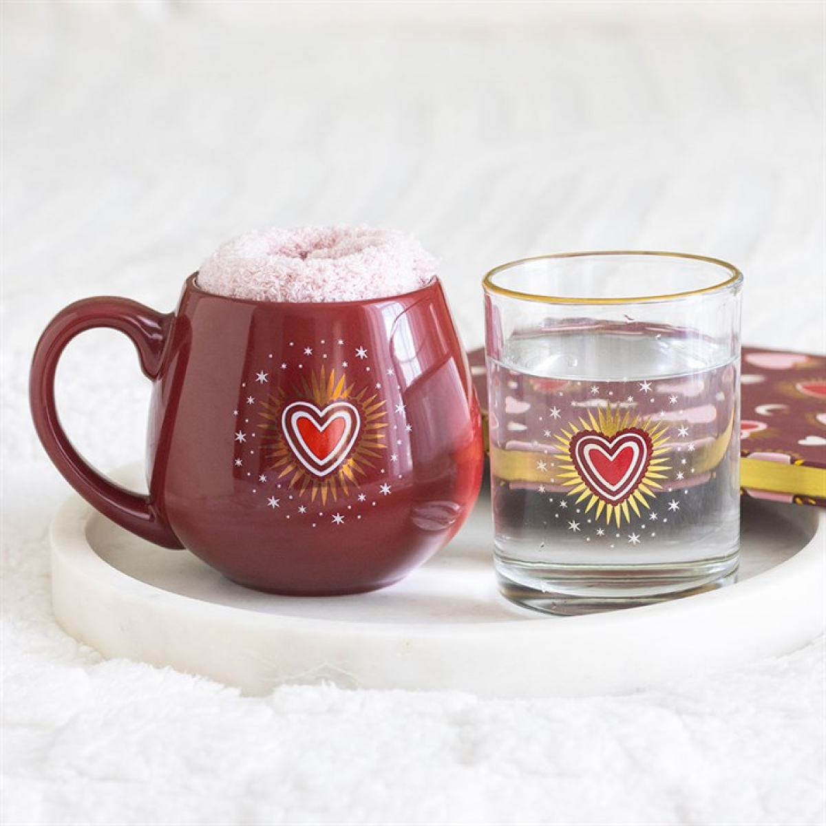 Sacred Heart Drinking Glass 10cm