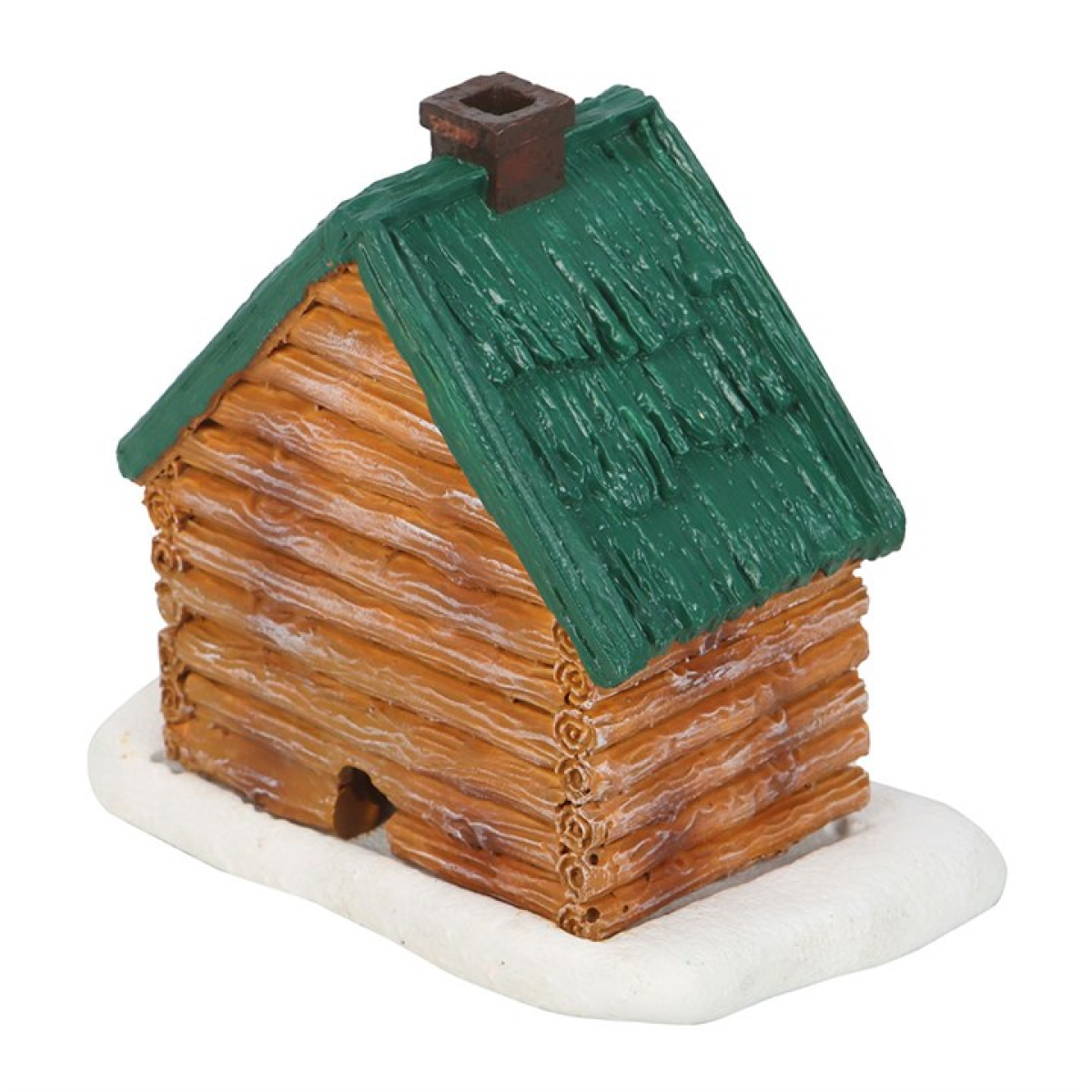 Cabin Ski Chalet Incense Cone Holder 9.5cm