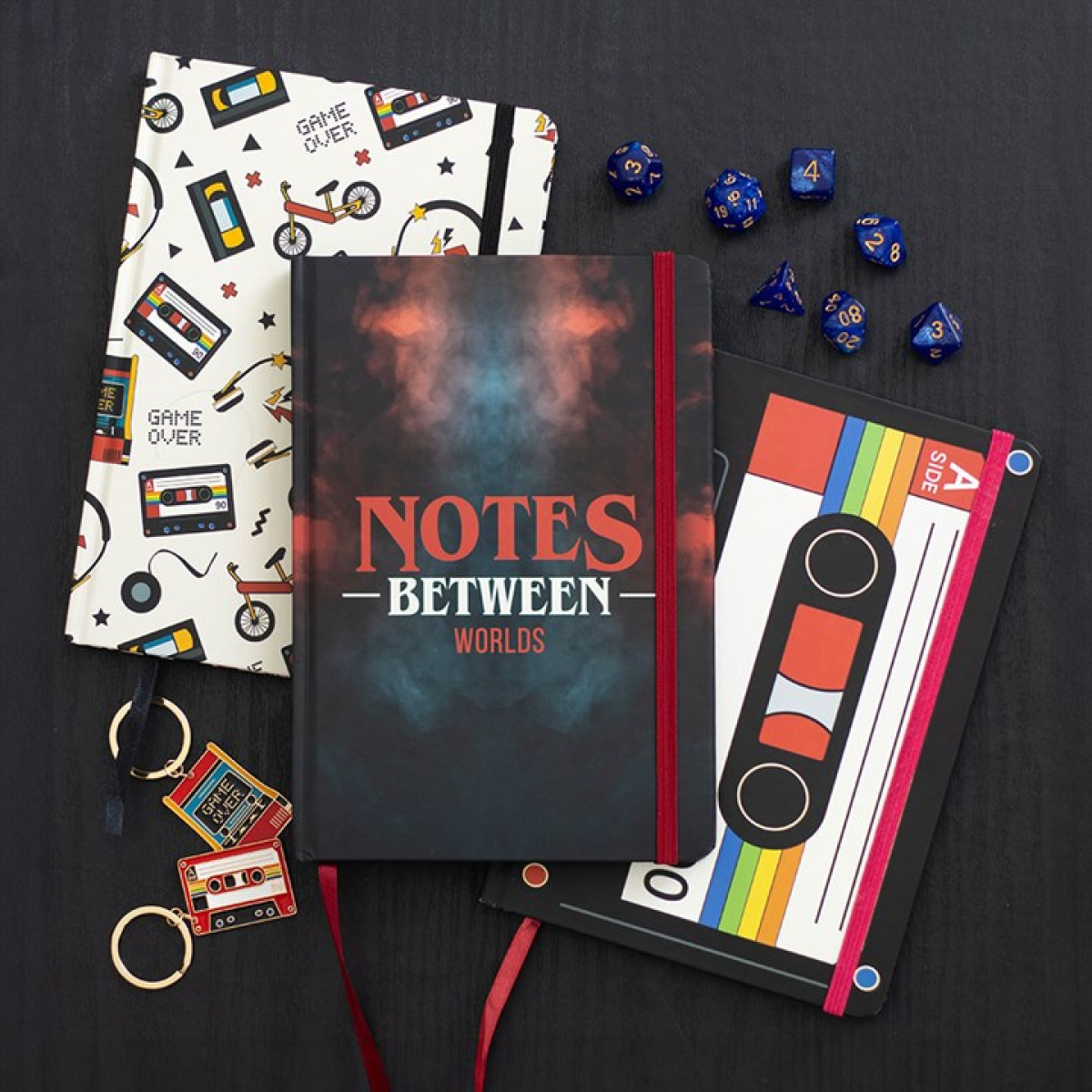 Retro Cassette Tape A5 Notebook 21cm