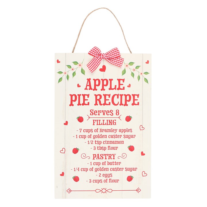 Autumn Skies & Apple Pies Hanging Sign