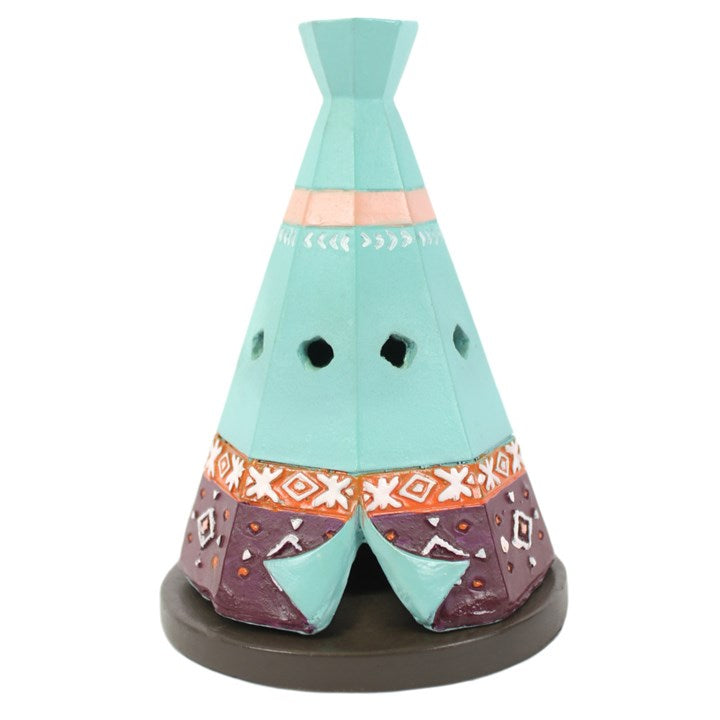 Boho Teepee Incense Cone Holder 9.5cm