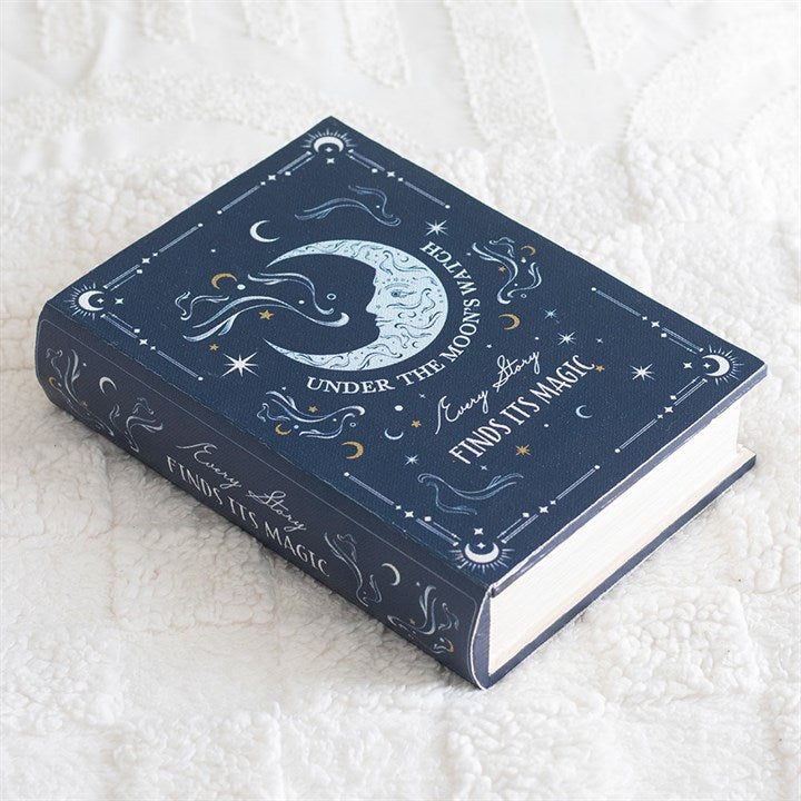 Blue Moon Book Shaped Storage Box 21cm