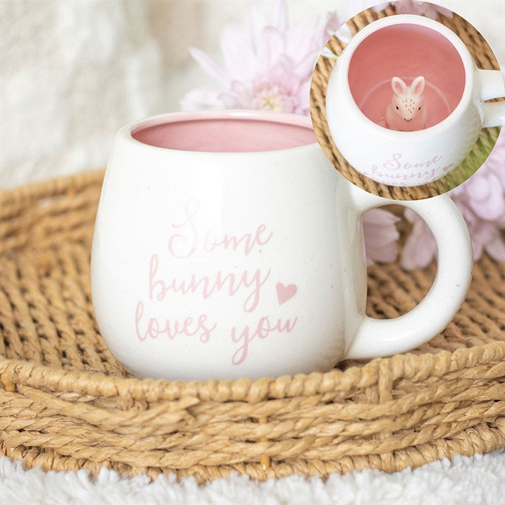 Some Bunny Loves You Peekaboo Mug 9.2cm