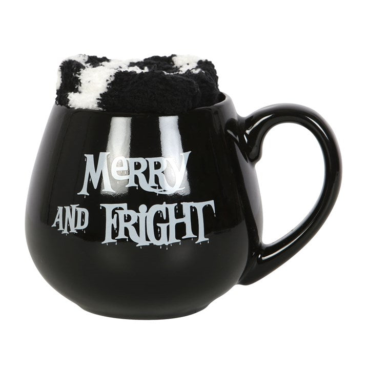 Merry and Fright Mug and Socks Set 9.5cm