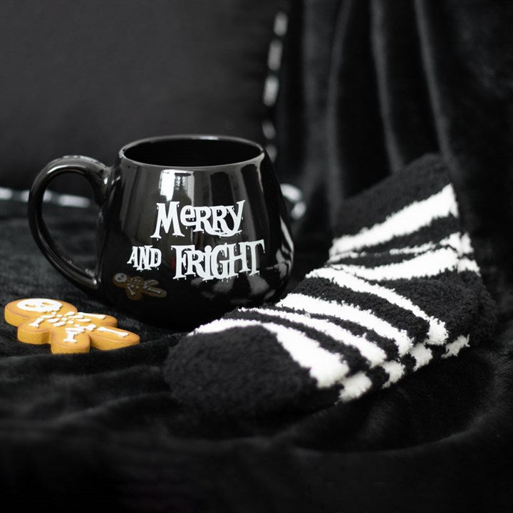 Merry and Fright Mug and Socks Set 9.5cm