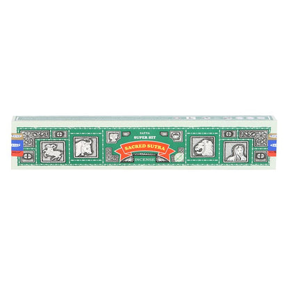 12 Packs of Superhit Sacred Sutra Incense Sticks by Satya