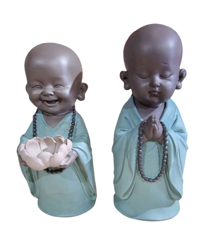 Large Buddha Set Of 2, 30cm