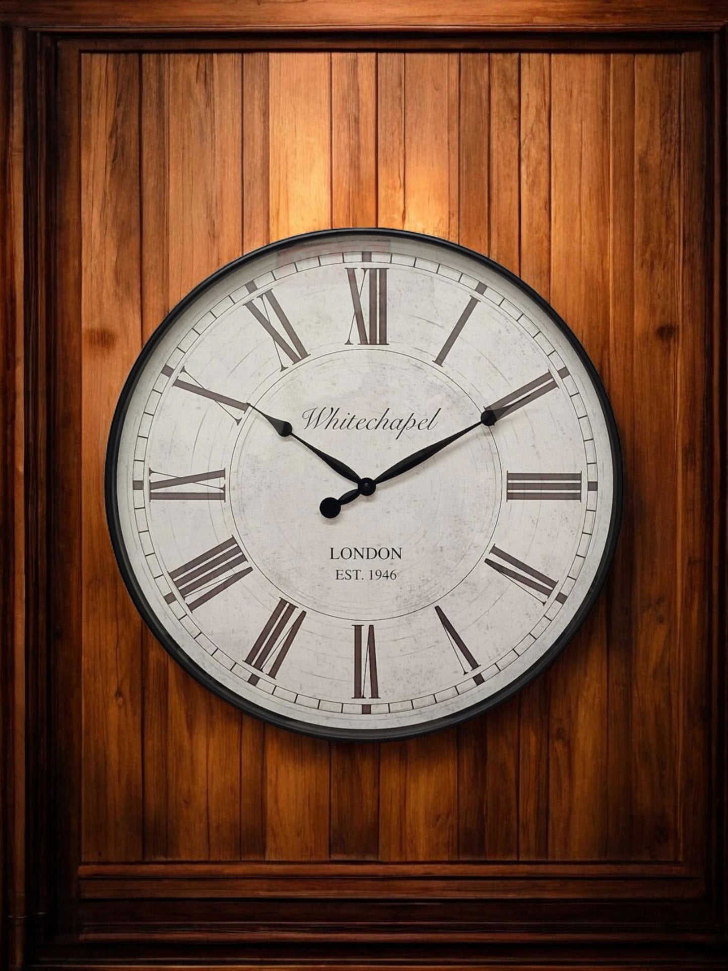 Roman Numerals Antique Style Wall Clock 50cm