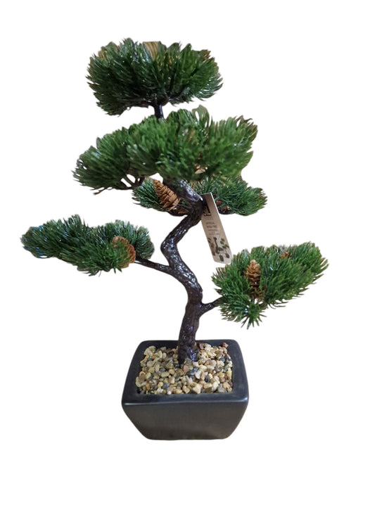 Bonsai Tree Decoration Fir Tree 37cm